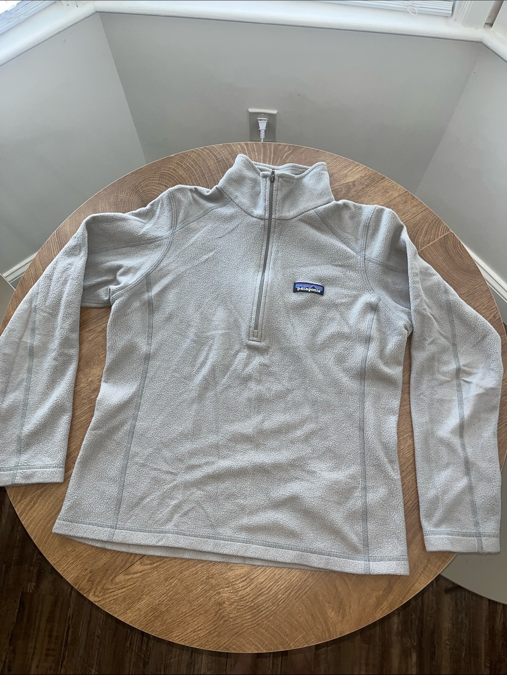 Patagonia Women’s Half-Zip Fleece Pullover - Light Gray